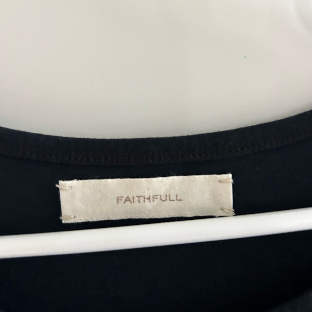 Faithfull Maceio Fringed Dress Black - Picture 3 of 5